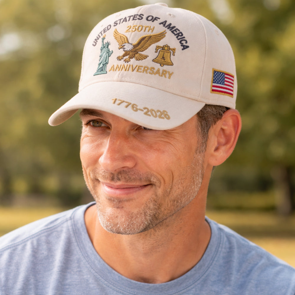 American Flag Baseball Cap for Men Patriotic Style - Lusomart