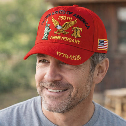 American Flag Baseball Cap for Men Patriotic Style