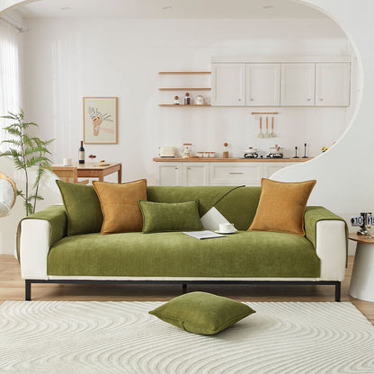 Soft Plush Water Resistant Sofa Slipcover