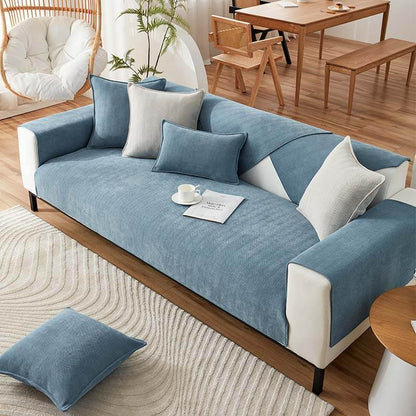 Soft Plush Water Resistant Sofa Slipcover
