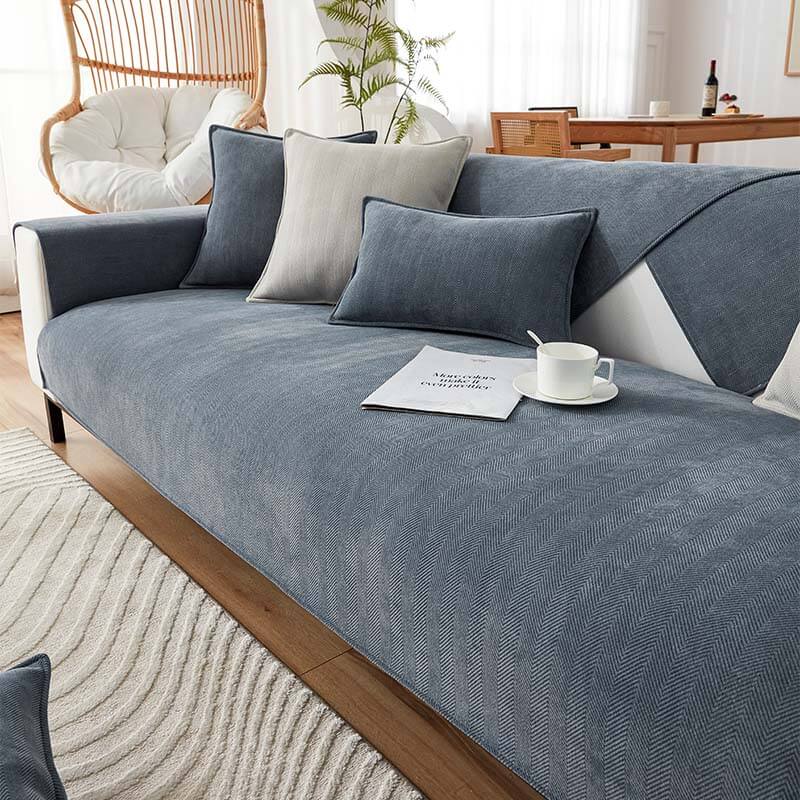 Soft Plush Water Resistant Sofa Slipcover