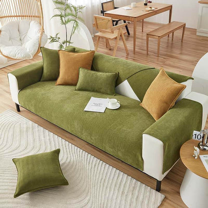 Soft Plush Water Resistant Sofa Slipcover