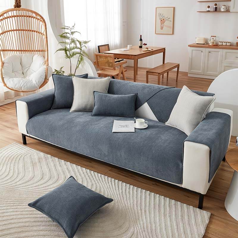 Soft Plush Water Resistant Sofa Slipcover