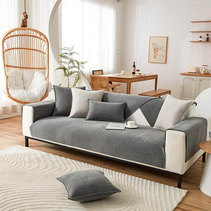 Soft Plush Water Resistant Sofa Slipcover