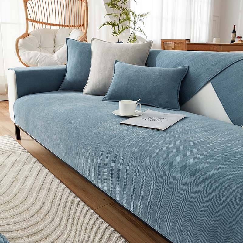 Soft Plush Water Resistant Sofa Slipcover
