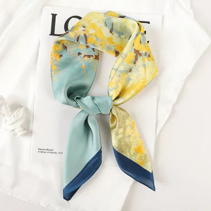 Soft Plaid Neck Scarf in 2 Versatile Colors