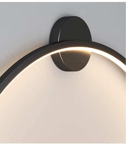 Simple Round LED Wall Lamp for Contemporary Homes