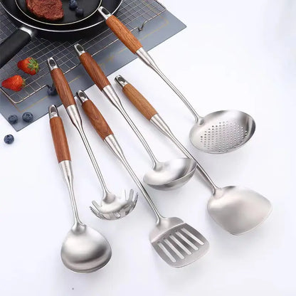 Luxury Silver and Gold Plated Kitchen Tools Set