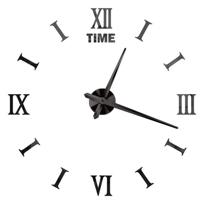 Luxury Golden Acrylic Wall Clock