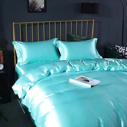 Soft 4-Piece Bed Set Sheet Duvet Pillowcases