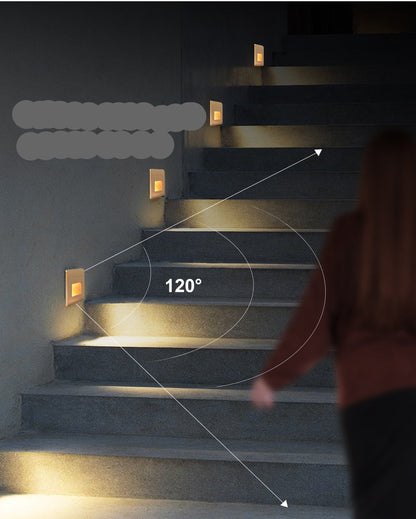 Motion Sensor LED Staircase Light With 4 Colors