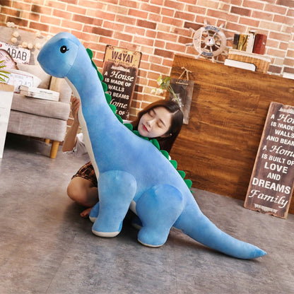Soft Dinosaur Plush Toy in 3 Sizes and Colors - Lusomart