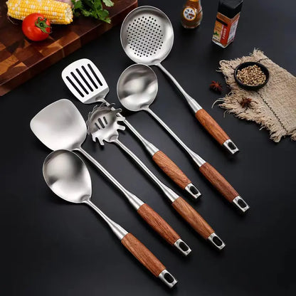 Luxury Silver and Gold Plated Kitchen Tools Set