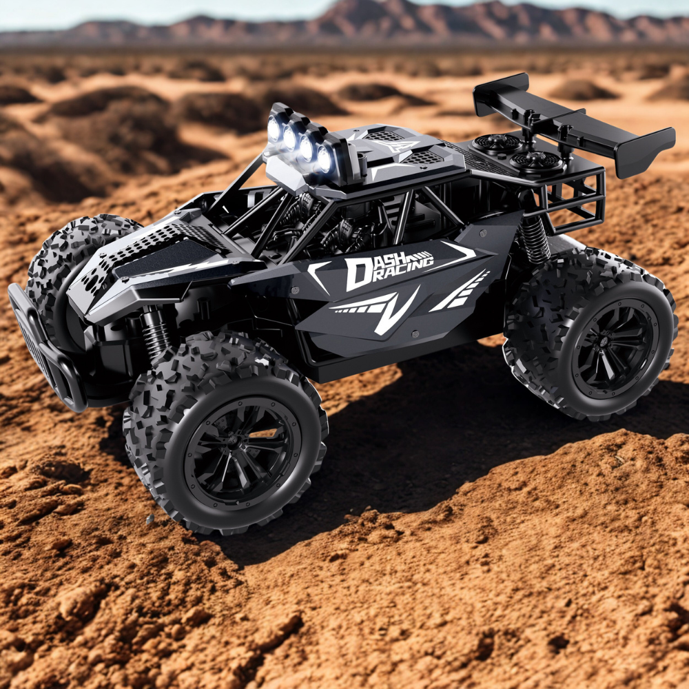 High-Performance Remote Control Car with Alloy Frame – Durable RC Racing Vehicle with LED Headlights 2