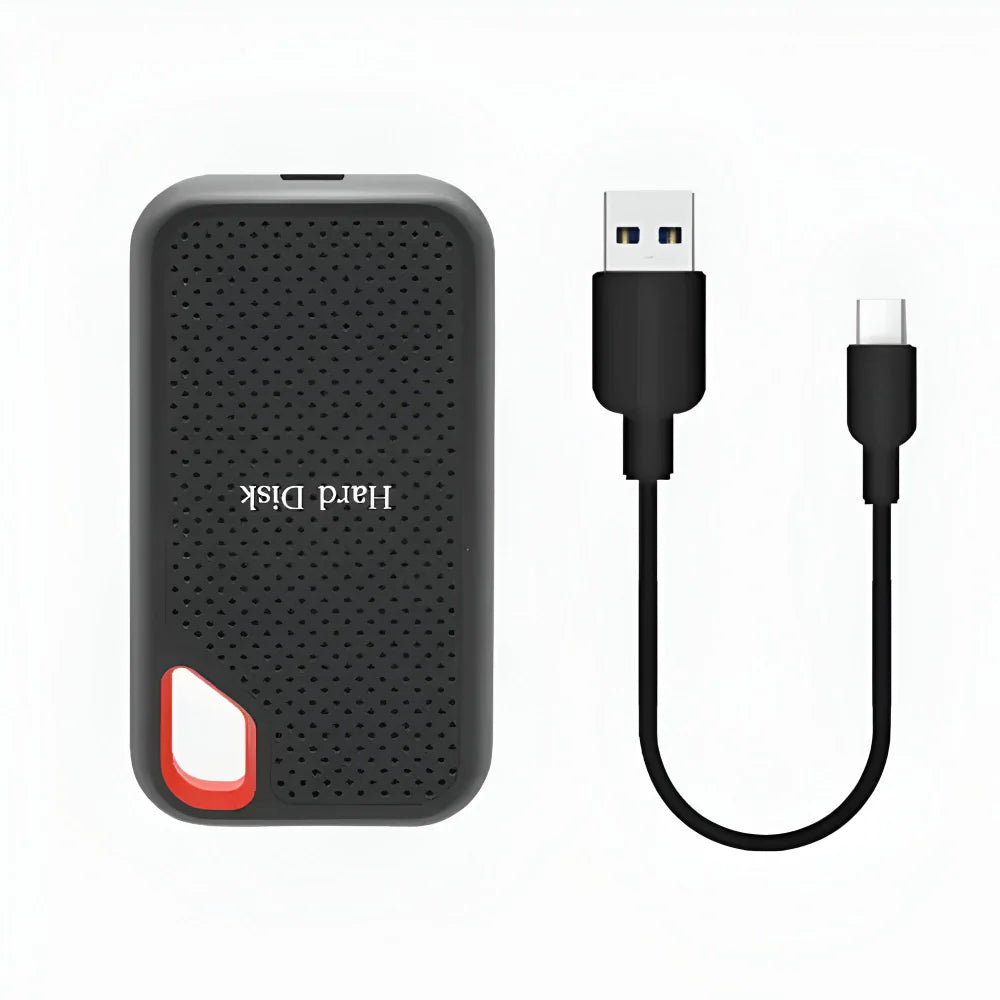 Fast Portable External SSD Storage Drive