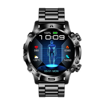 Advanced Heart Rate Smart Watch with EKG & BP Monitor - Lusomart