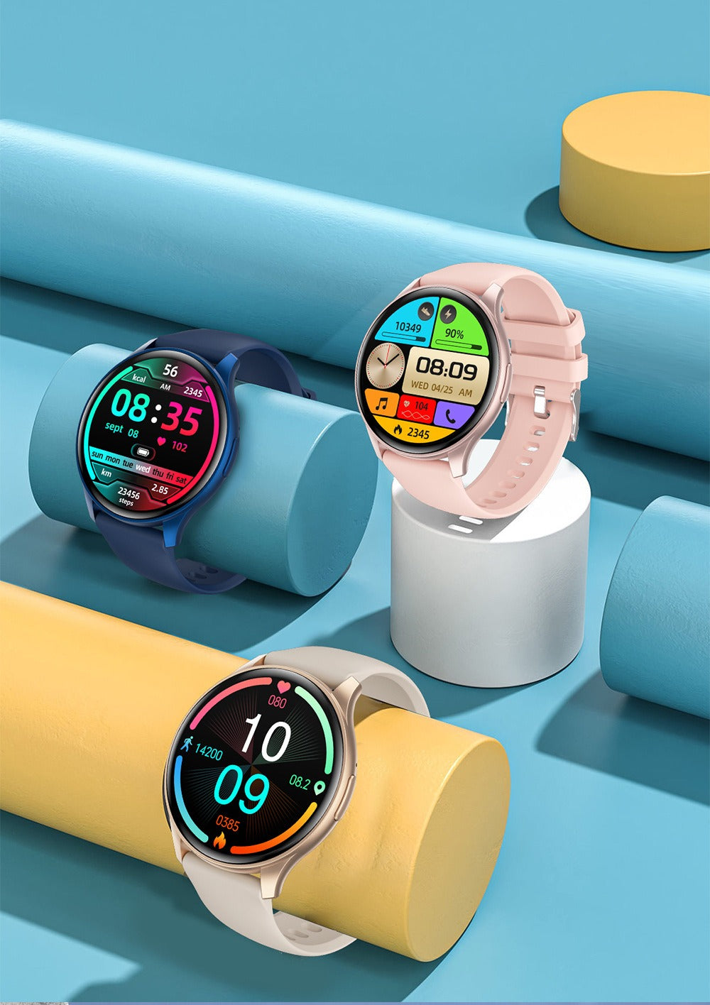 High quality ECG | EKG blood sugar blood pressure health sports watch 4