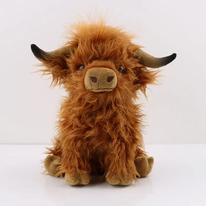 Cuddly Farm Cow Soft Toy - Lusomart