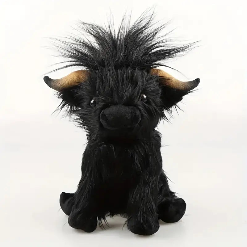 Highland Cow Stuffed Animal – Soft and Cuddly Plush Toy Comforter for All Ages, 25 cm 3