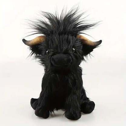 Highland Cow Stuffed Animal – Soft and Cuddly Plush Toy Comforter for All Ages, 25 cm 3