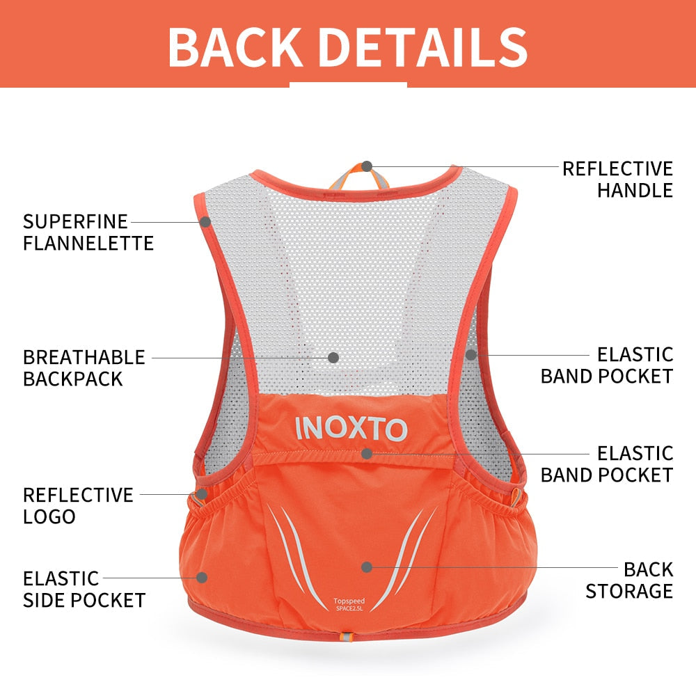 Hike Racer | Breathable Running Backpack with Ergonomic Design – Lightweight Vest for Outdoor Comfort 3