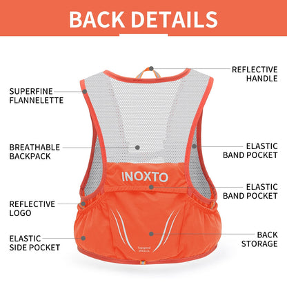 Hike Racer | Breathable Running Backpack with Ergonomic Design – Lightweight Vest for Outdoor Comfort 3