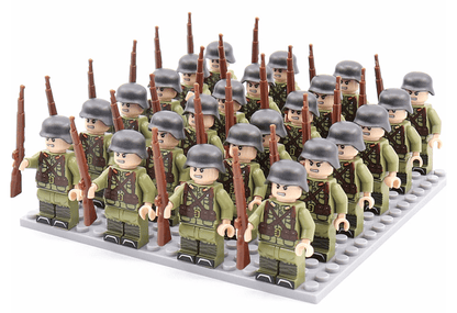 HistoriaBlocks | Creative Engaging 21-Piece Historical Figure Play Set 1