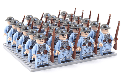 HistoriaBlocks | Creative Engaging 21-Piece Historical Figure Play Set 4