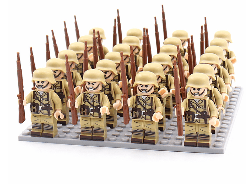 HistoriaBlocks | Creative Engaging 21-Piece Historical Figure Play Set 6