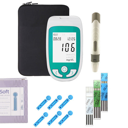Advanced Health Tracker: Cholesterol, Sugar & Acid Tester