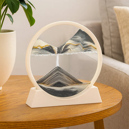 Colorful Kinetic Glass Art Decor Table Centerpiece