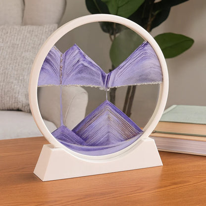Colorful Kinetic Glass Art Decor Table Centerpiece