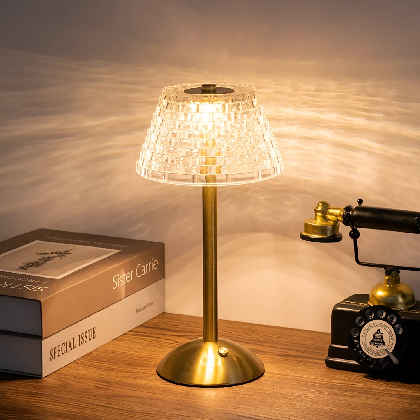 Classic Home Table Lamp – Adjustable Bright Lighting - Lusomart