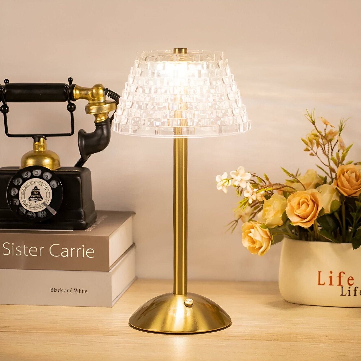 Classic Home Table Lamp – Adjustable Bright Lighting