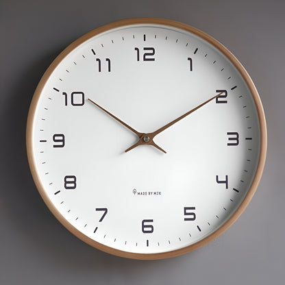 Simple Wooden Wall Clock Design - Lusomart