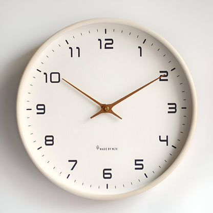 Simple Wooden Wall Clock Design