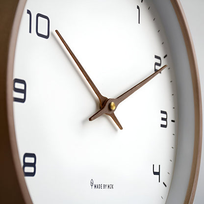 Simple Wooden Wall Clock Design