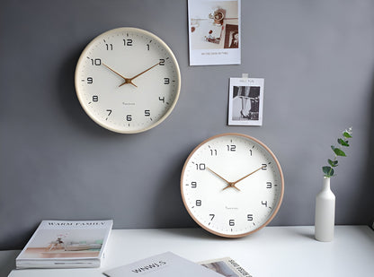 Simple Wooden Wall Clock Design