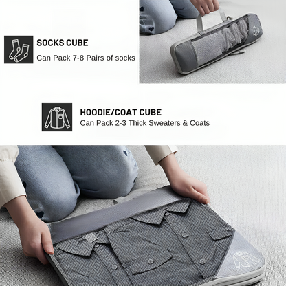 Space Saving Travel Packing Cubes Expand Luggage Capacity
