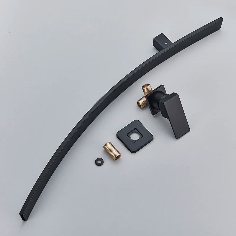 Sleek Low Profile Bathroom Sink Faucet