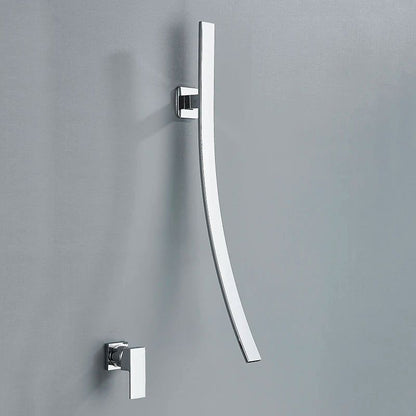 Sleek Low Profile Bathroom Sink Faucet