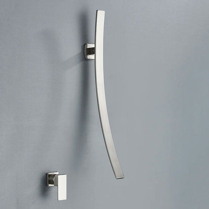 Sleek Low Profile Bathroom Sink Faucet