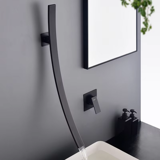 Sleek Low Profile Bathroom Sink Faucet - Lusomart