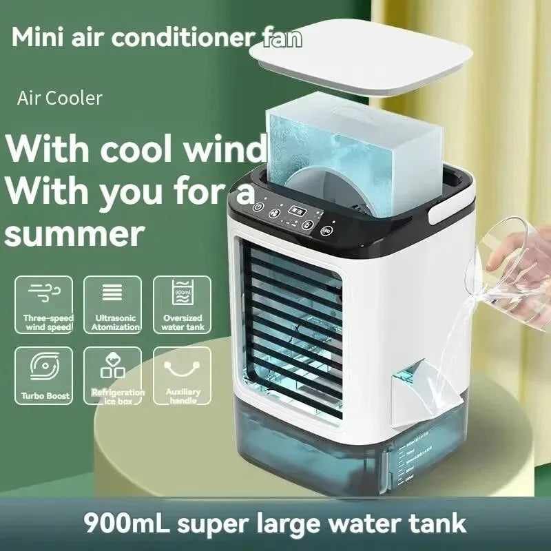 Personal Compact Quiet Desktop Air Cooler Fan