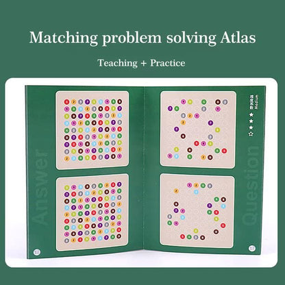 Houten 3D Sudoku Spel Educatief Handgemaakt Veilig Voor Kinderen 22x22 cm 2