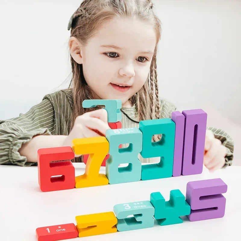 Houten Leerblokken voor Kinderen van 4-8 Jaar - Creatief Spel en Probleemoplossing, Veilig en Duurzaam Houten Speelgoed 2
