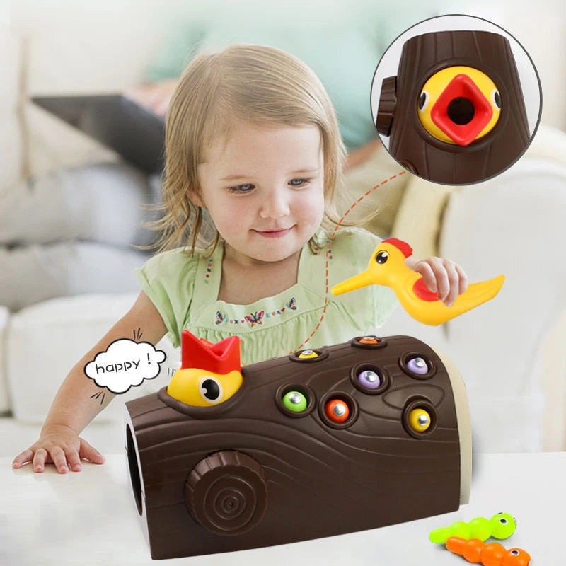 Wooden Montessori Toy Fine Motor Skills Magnetic Development for Kids 1