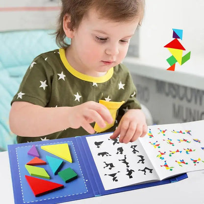 Large Wooden Brain Teaser Puzzle for Children - Lusomart