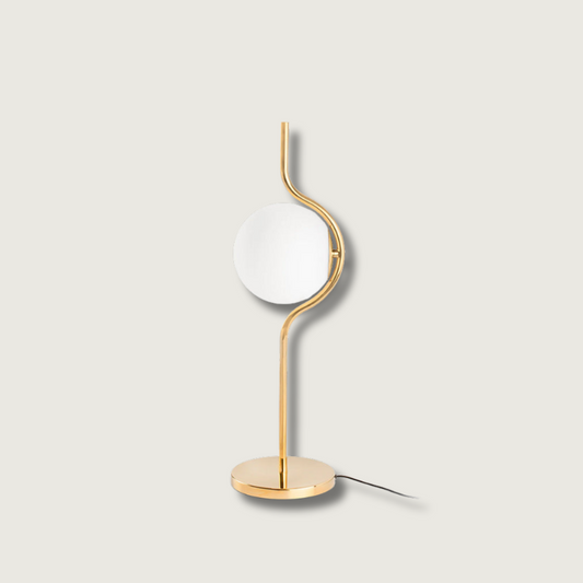 Sleek Contemporary Lamp with Soothing Soft Light Projection - Lusomart