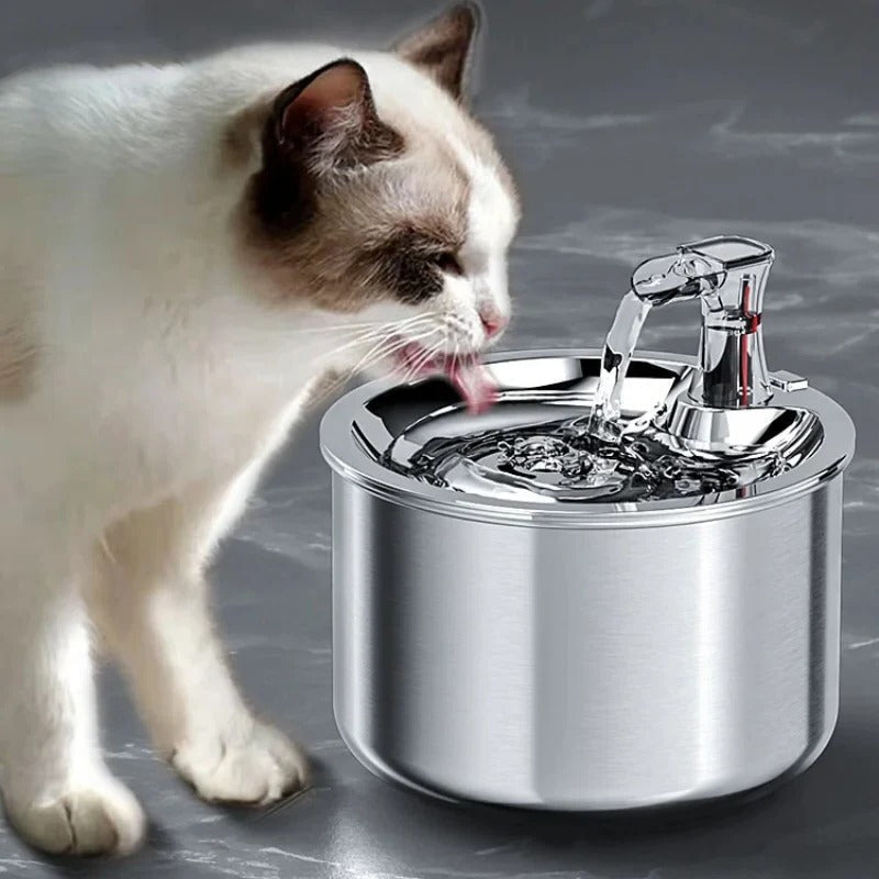 Clean Flow Stainless Steel Cat Water Fountain Filter - Lusomart
